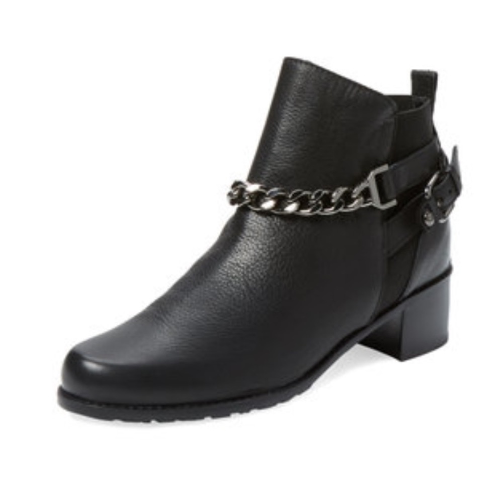 Stuart Weitzman Black On the Street Booties